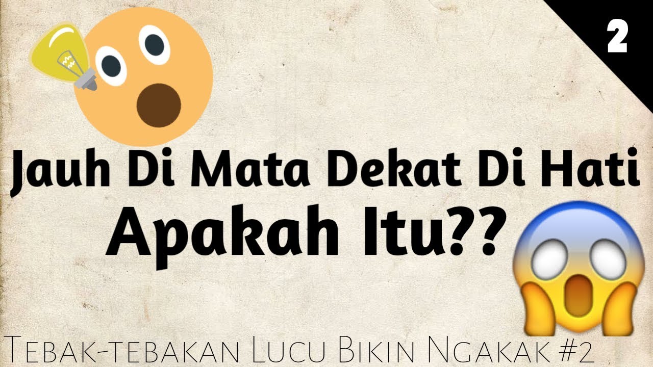 Tebak Tebakan Lucu Dan Jawabannya Blog Cen Ktawacom Ayo Ketawa