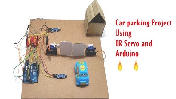 Automatic Car parking Arduino project | Servo motor project | IR sensor Project