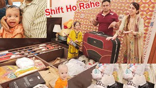 New Ghar Me Shift Hone Ki Tayarian | Packing Complete Ho Gayi | Zayan Ki Tind Krwana Hua Mushkil 😯