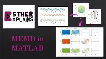 1D Multivariate Empirical Mode Decomposition (MEMD) in MATLAB