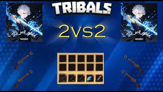 2vs2 PvP (-NL-) vs (|GL|) -  ( Gameplay ) - Tribals.io Survival #iogames #4k #games #video #pvp