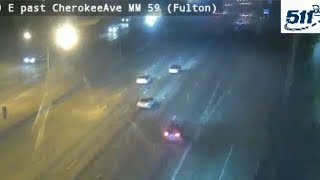 Eastbound lanes of I-20 in Fulton County back open following crash