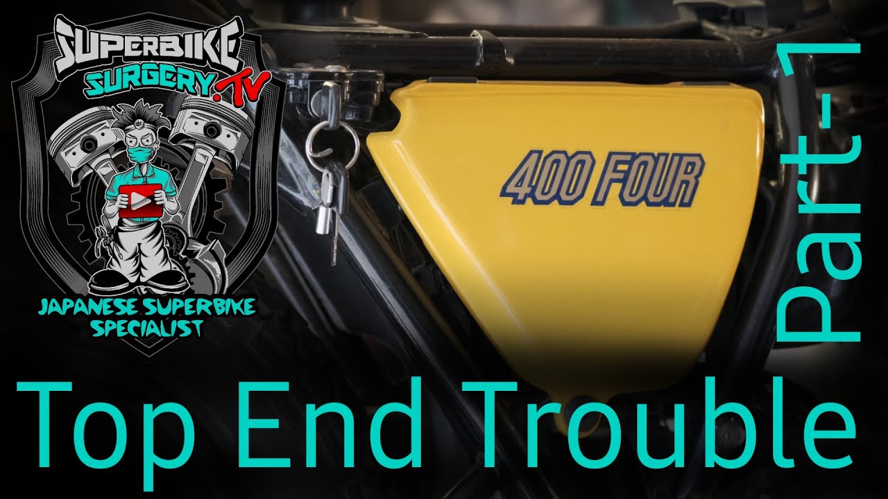 Honda CB400 Four — проблемы с верхней частью (часть 1)