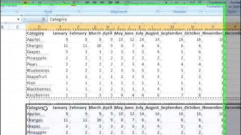 How To: Create an Interactive Area Chart in Excel - Part 1