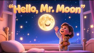 Hello, Mr. Moon | kids nursery rhyme | #bedtimesongs #lullaby #lullabyforbabies #lullabymusic screenshot 5