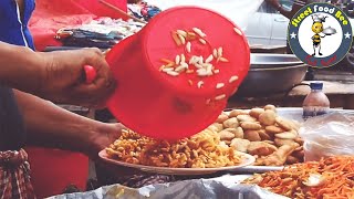 Popular Jhal Muri in Dhaka || Spicy Puffed Rice || Masala murmura || jhal muri Bangladesh | ঝালমুড়ি