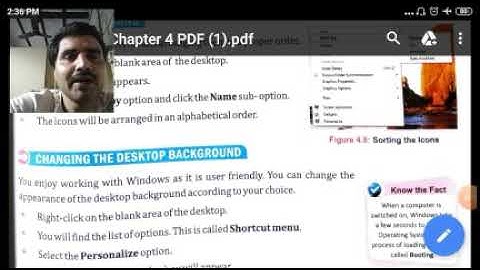 Class 3 - Computer - Chapter 4. Understanding Windows - Part 5
