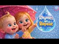 Rain Rain Go Away 🌧️ | 40 Minutes Rhymes on Repeat | Learning Songs for Babies &amp; Toddlers