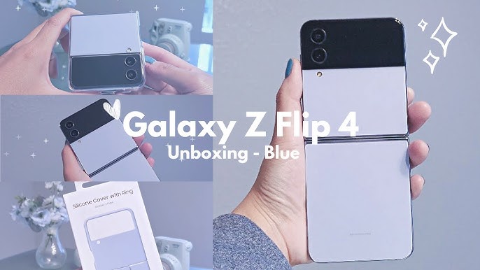 Decorating the Galaxy Z Flip 3 Lavender! Clear case with Ring accessories!  삼성 갤럭시 Z 플립 3 꾸미기 