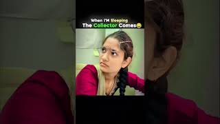 When I'm sleeping &amp; the collector comes 😂😂.#theroameramit #roamereditz18#funny#subscribe#viralshorts