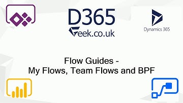 Power Automate - My Flows, Team Flows and Business Process flows