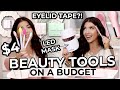 BEAUTY TOOLS ON A BUDGET | Best of Budget Beauty | Eyelid Tape, LED MASK, Amazon Favorites & More!