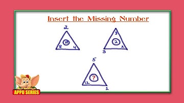 Test Your IQ - Insert the Missing Number