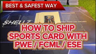 HOW TO SHIP SPORTS CARD WITH ENVELOPES 2025! THE BEST AND SAFEST WAY w/ ARMALOPES! PWE / FCML / ESE