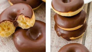 Soft and fluffy Chocolate Donuts| Bakery Style Donuts |A little bit of zaiqa | screenshot 5
