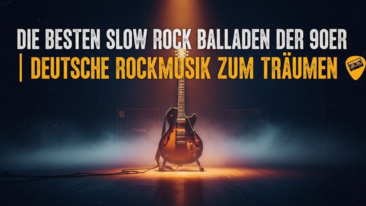 Die besten Slow Rock Balladen der 90er | Deutsche Rockmusik zum Träumen
