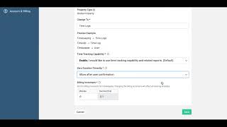 How to Configure Timekeeping with Time Tracking Enabled