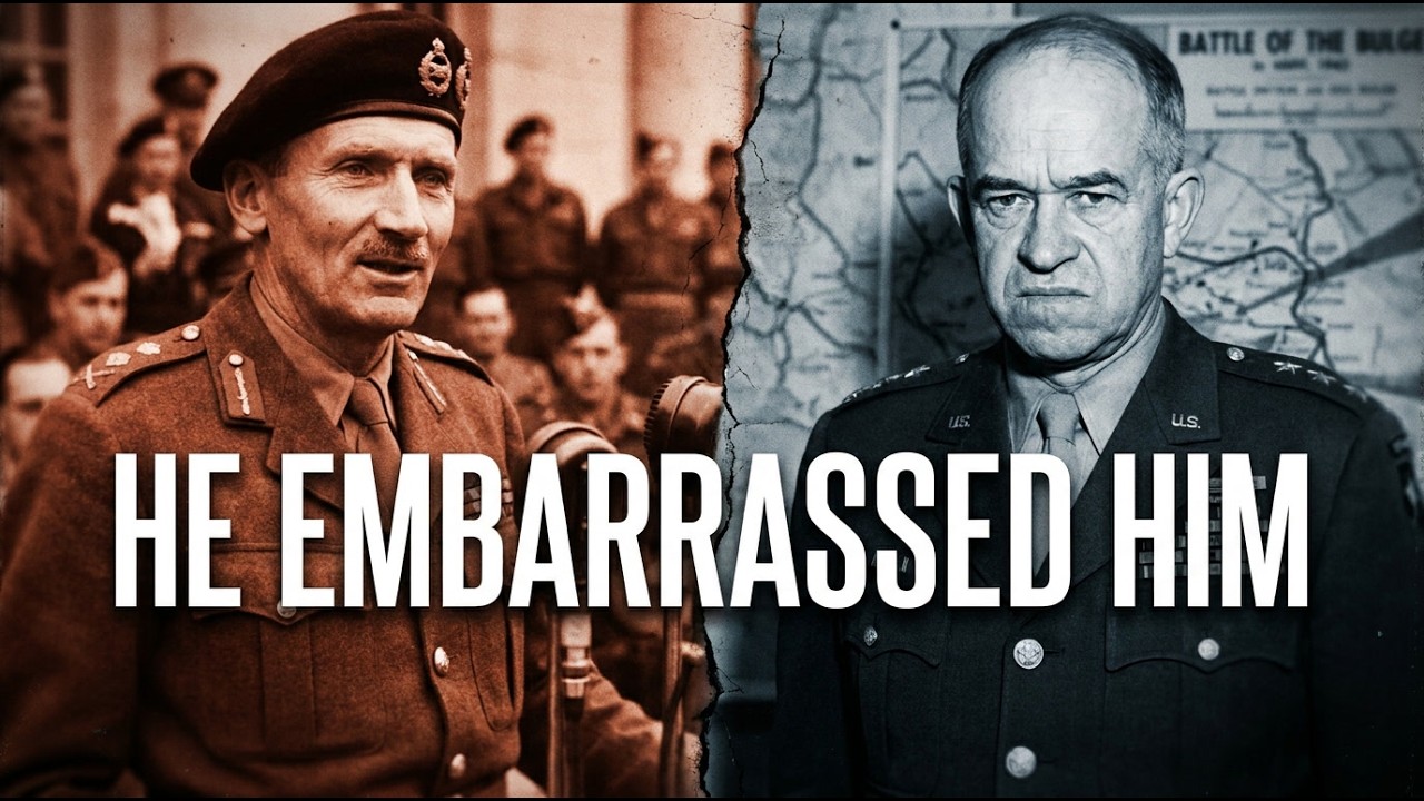 The American General Montgomery Publicly Embarrassed