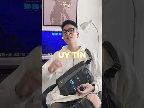 Túi đeo chéo DIVOOM Pixoo Slingbag-V hiển thị màn hình LED | Qmai Review