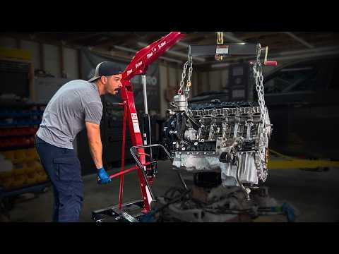 What It Takes To Replace A BMW Engine