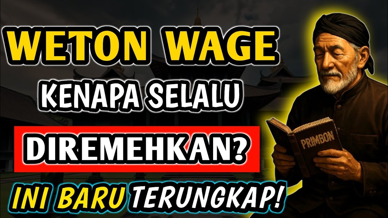 Ternyata Ini yang Bikin Weton Wage Sering Diremehkan, Padahal Energinya Kuat!