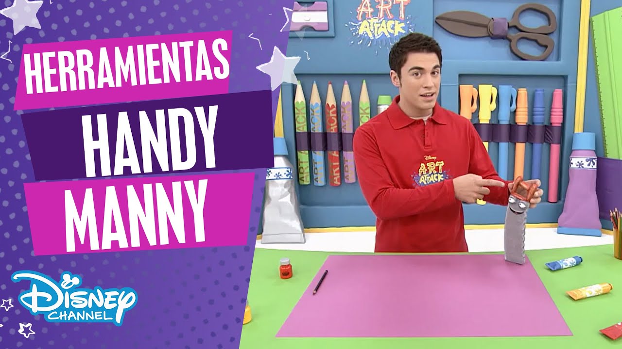 Art Attack: Herramientas de Handy Manny | Disney Channel Oficial