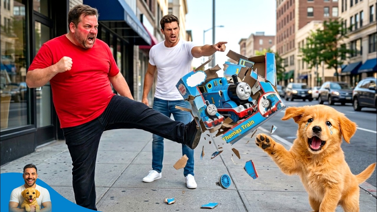 Misunderstood Puppy Breaks Thomas Train Toy - You Won’t Believe What He Did #puppyrescue