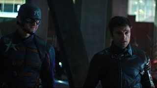 John Walker and Bucky Arrests the Four FlagSmashers Captain America and the Winter Soldier Episode 6