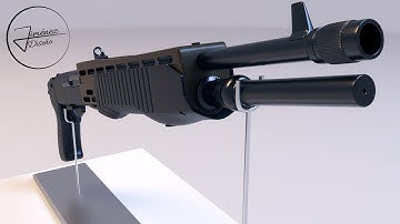 Spas-12 3DS MAX tutorial PART 2 (reference in the description)