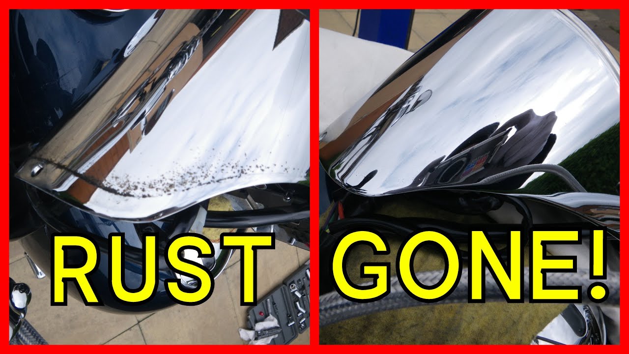 Remove Rust From Chrome How I Did It YouTube