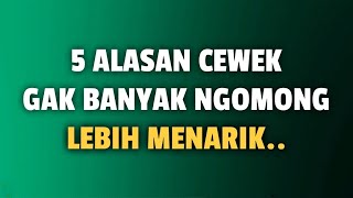 5 Alasan Cewek Yang Gak Banyak Ngomong Lebih Menarik  Jonathan Manullang