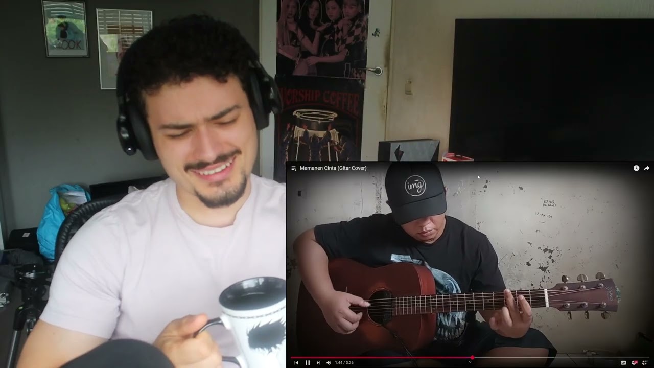 ALIP BATA - Memanen Cinta (Gitar Cover) REACTION