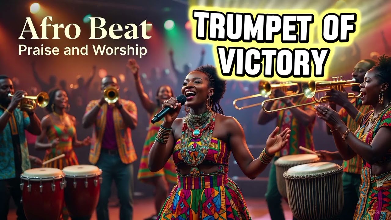 Trumpet of Victory | Afrobeat Gospel Praise | Powerful Brass & Celebration Dance.