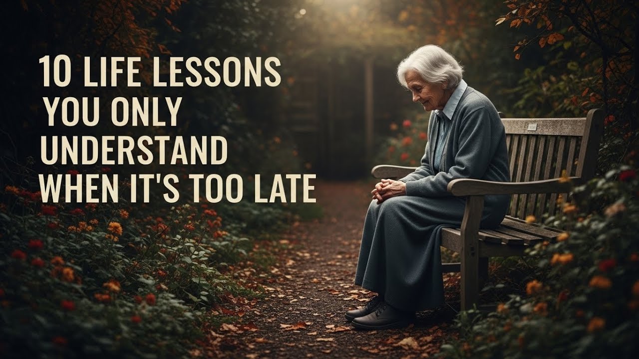10 Life Lessons You Only Understand When It's Too Late