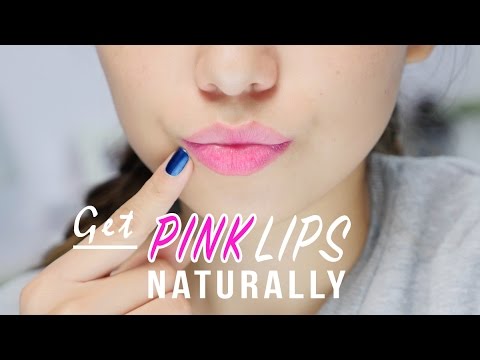 Get Pink Lips Naturally | 2 Easy Ways