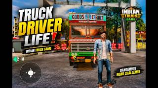 Indian Truck Driving Game 🚛😱 | Dangerous Road Challenge | Truck Simulator Gameplay screenshot 5