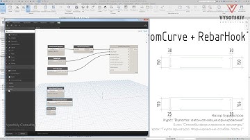 [Урок Dynamo Армирование] Гнутая арматура. Формирование отгибов. Часть 1