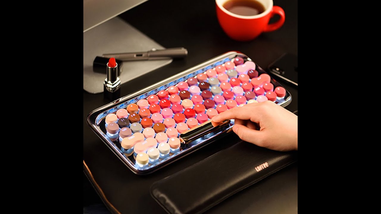 lofree lipstick keyboard