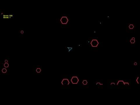 Meteors - Asteroids clone demo