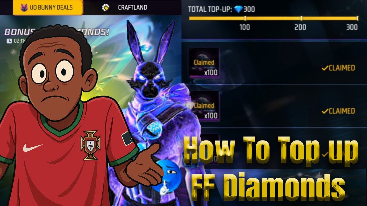 How to Top Up Free Fire Diamonds FAST 💎 — Step-by-Step (Legit!) + Get Top Up Bonus 🎁