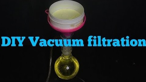 DIY vacuum filtration equipment