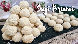 Biskut Suji Brunei | Biskut Raya | Sugee | Suji Cookie Recipe | Rahiza Dorah