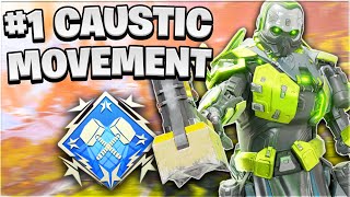 THE #1 RANK CAUSTIC MOVEMENT IN APEX LEGENDS! | Apex Legends Season 15