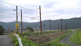 20140908北陸本線余呉町しらさぎ６号名古屋行き