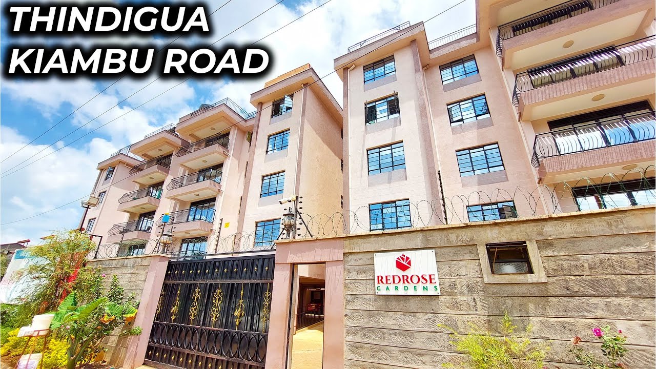 KIAMBU ROAD THINDIGUA APARTMENT TOUR MODERN HOUSE TOUR HIGH END