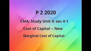 2020 p 2 CMA Unit 4 sec 4-1