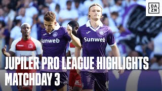 Jupiler Pro League | Highlights Show | Matchday 3 | 2025-2026