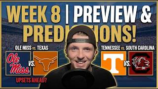 College Football Week 8 Preview & Prediction Show - Houston vs. Utah, LSU vs. Auburn, and more...