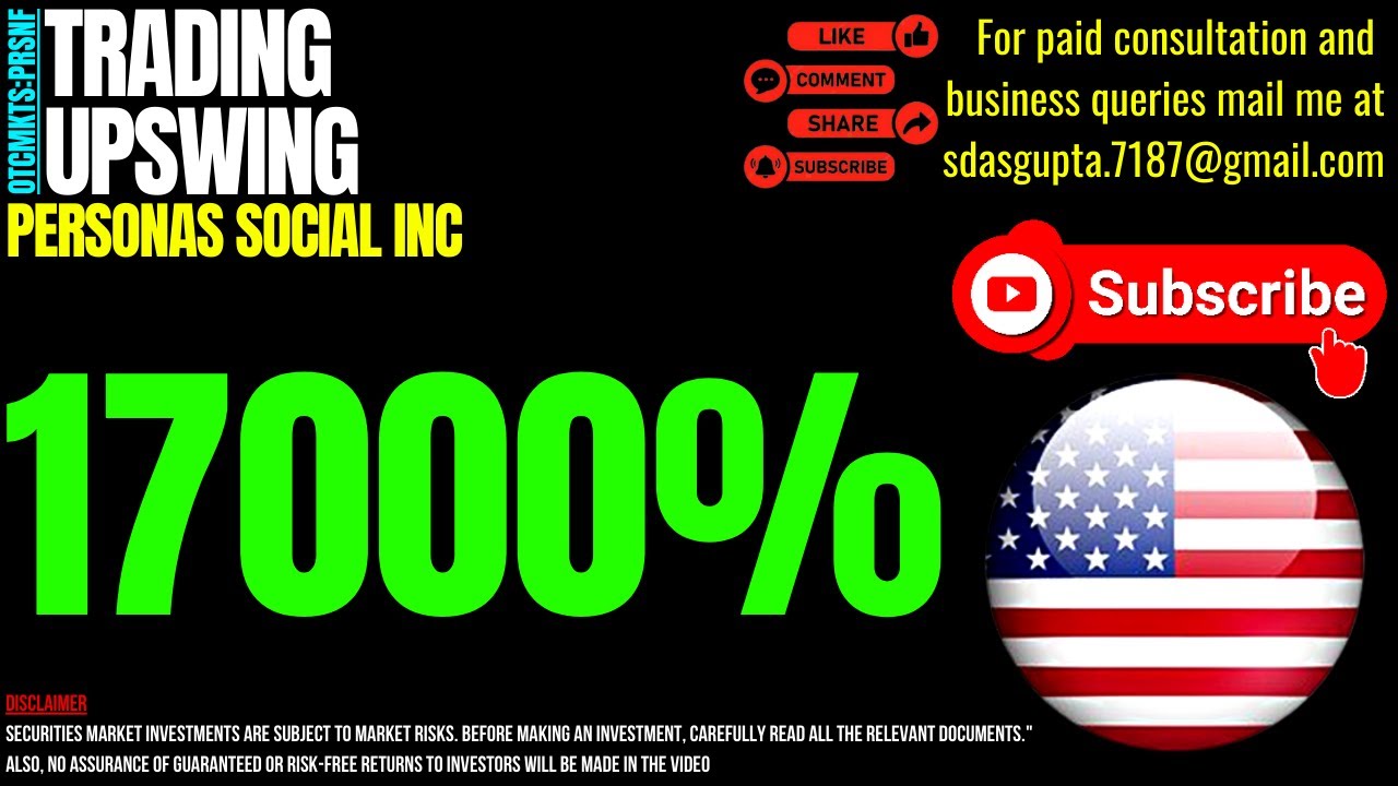 PRSNF STOCK NEWS | PERSONAS SOCIAL INC TRADING UPSWING