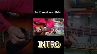 Tu Hi Meri Shab Hai Guitar Intro 🎸 | Easy Lesson #intro #tutorial